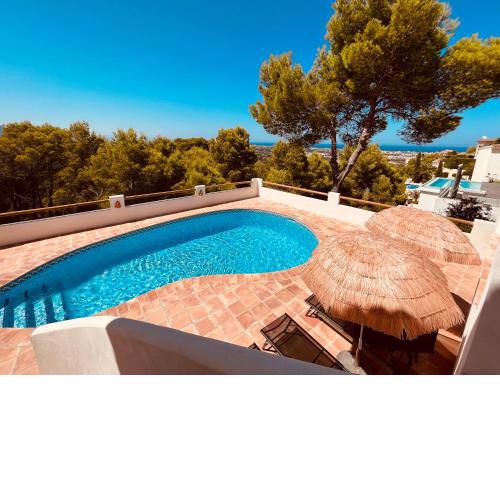 Ibiza Dream Villa Denia, Seaview, Pool, BBQ, Airco, Wifi