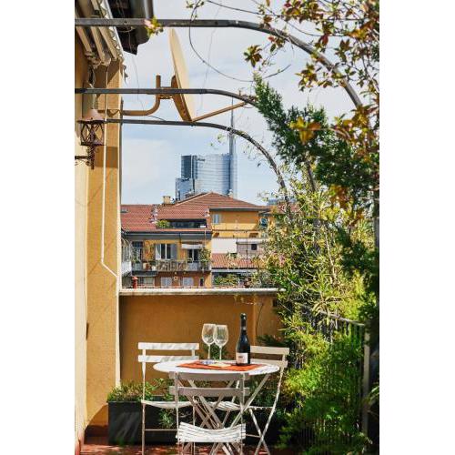 il Terrazzino - Loft with terrace and view - 4th floor without elevator - Milan
