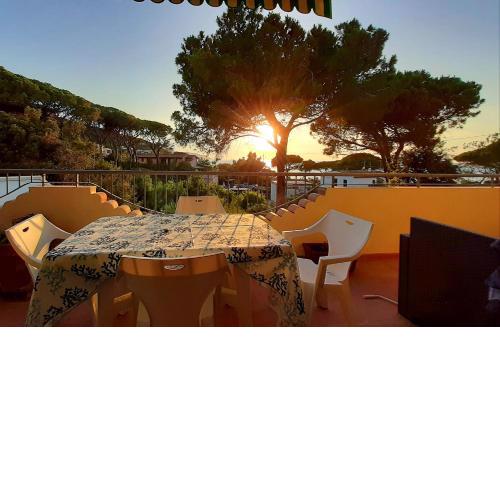 Il tramonto sulla Biodola