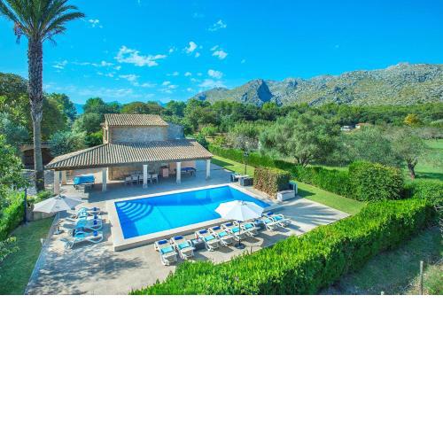 Impressive Portuguese Villa 6 Bedrooms Villa Papa Large Private Pool Serene Mountain Views Cala San Vicente