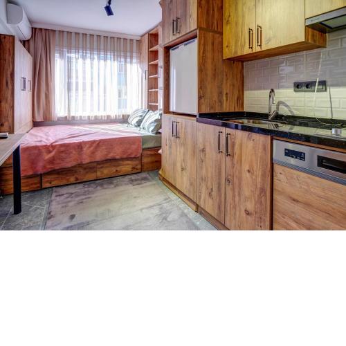 In the Center of Besiktas, 300 m from the Beach, Fully Furnished, Zero Studio