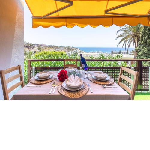 Increible Terraza con vistas al mar en San Agustín (3 hab)