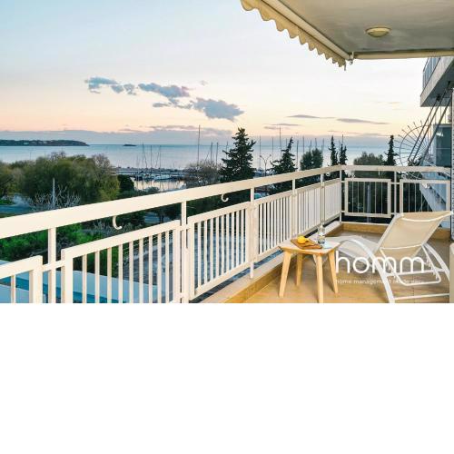 Inspiring Sea View Flat in Voula