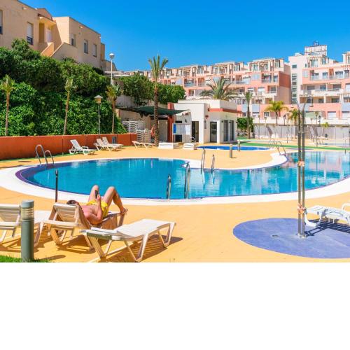 Inviting apartment in Vera with shared swimming pool