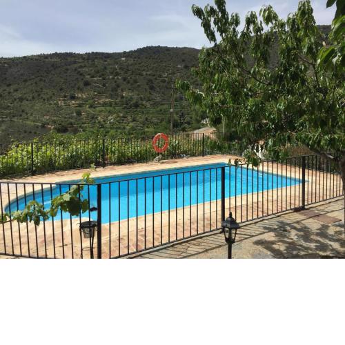 Inviting holiday home in Laroya with shared pool