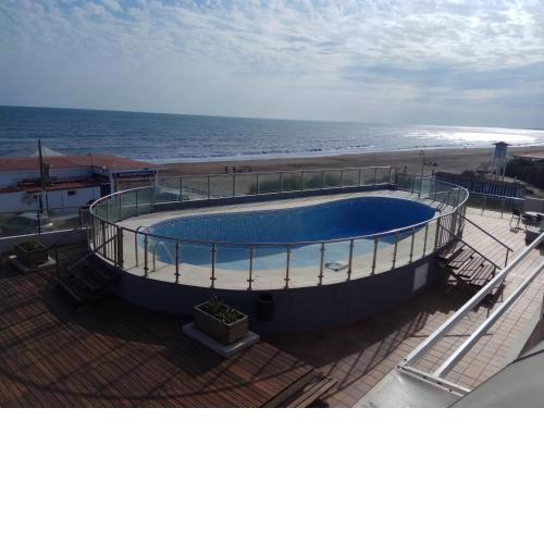 Islantilla primera linea de playa, piscina, parking