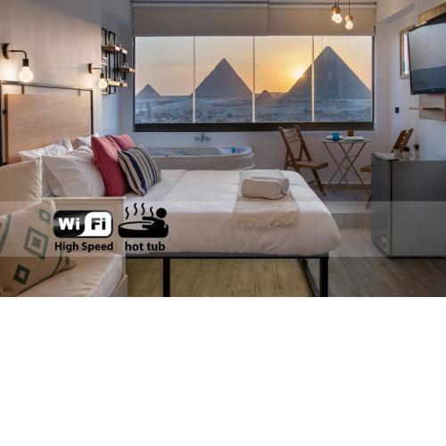 Jacuzzi By The Historic Giza Pyramids - Apartment 4