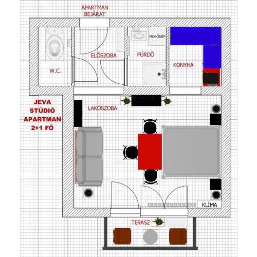 JEVA Stúdió Apartman Hajdúszoboszló