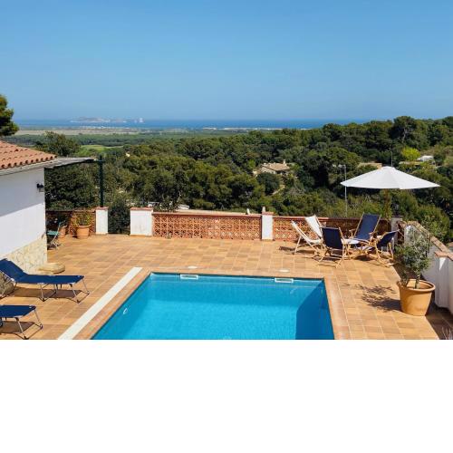Jolie Villa vue mer - 100km au Nord de Barcelone -