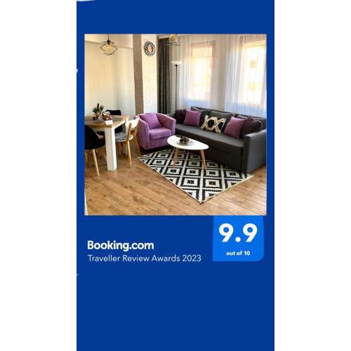 Joy Apartment Burgas center private parking
