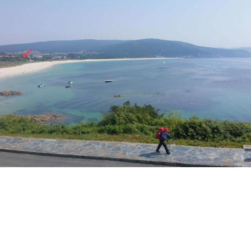 Junto Camino De Santiago,1ª línea de playa