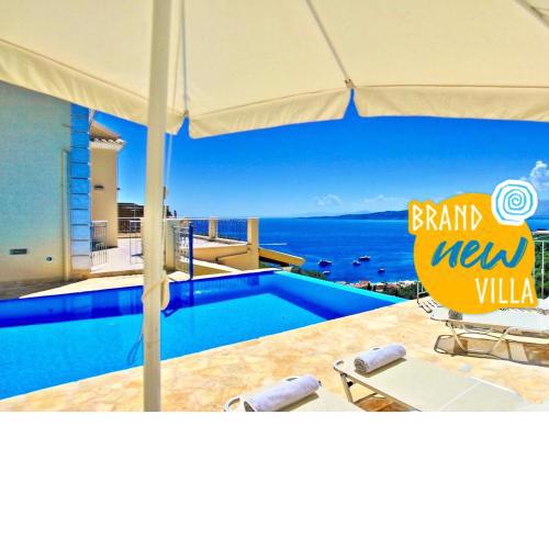 Kalami Beach Luxury Villa with heatable private pool
