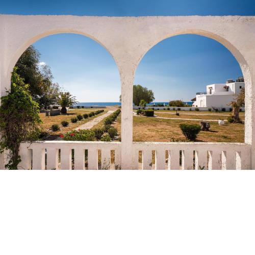 Kiotari beach garden view-sea view