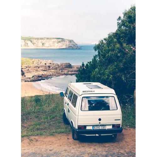 Komfortabler VW T3 Van in Nordspanien