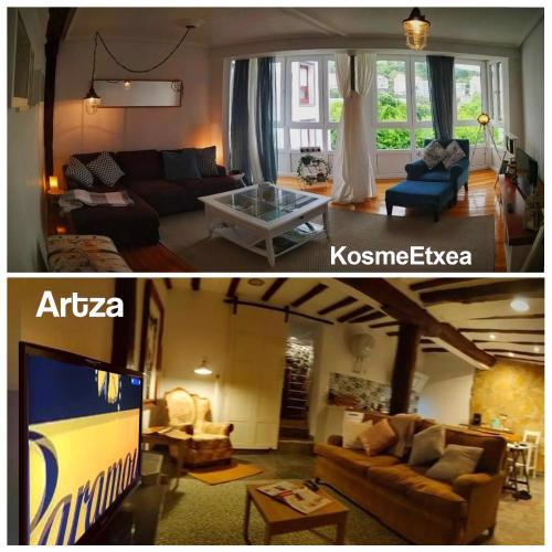 KosmeEtxea y Artza en el Parque Lamera EBI727