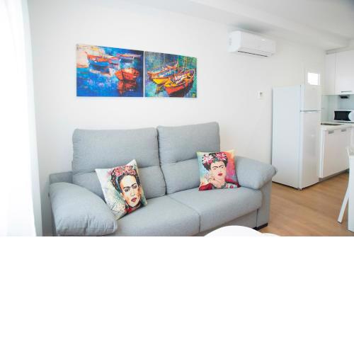 L2 Apartamento O Grove Centro 2 hab con aire acondicionado y wifi