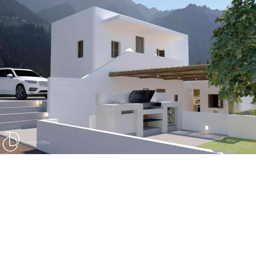 La casa in altura a Zia