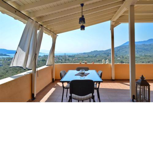 La Vela Terrace, seaview Lefkada