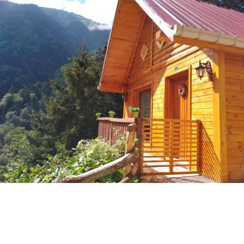 Ladin Manzaralı Dağ evi ve bungalov