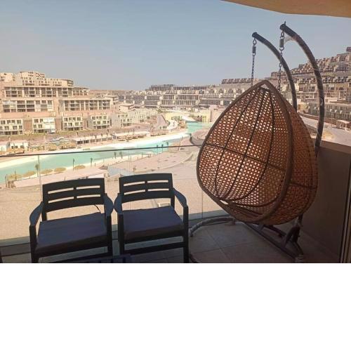 Lagoon view 2 bedroom il Monte galala ain sokhana ch2821