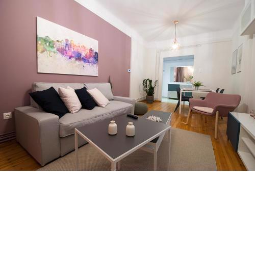 Large, Sunny, Modern apartment fully renovated, next to Agia Sofia