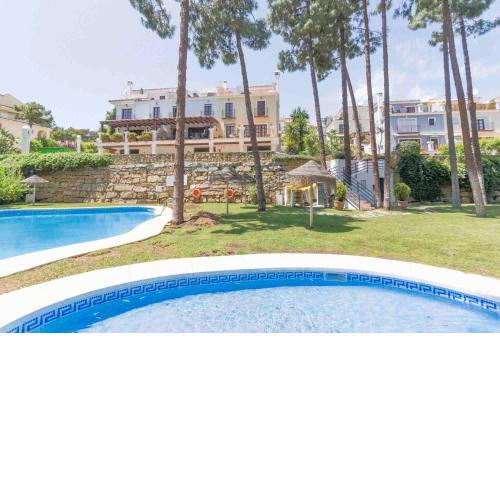 Large townhouse Marbella golden mile