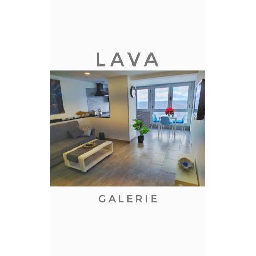 Lavagalerie Meeresblick 1 Reihe