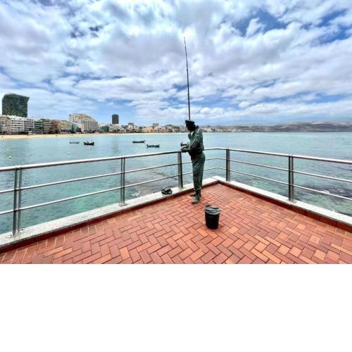 LDB Superior Twin with breakfast, Wifi, near Las Canteras Beach