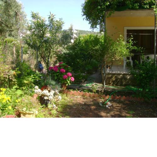 Lefkas house with garden