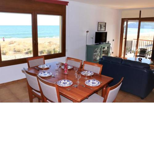 Les Dunes: Excelentes vistas a la Playa de Pals