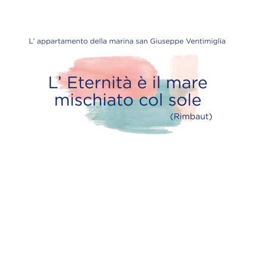 L'ETERNITA' E' IL MARE MISCHIATO COL SOLE Rimbaut