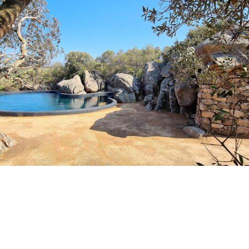 Lettu di Ita - Spectacular Gallura Stazzu with sea view and pool