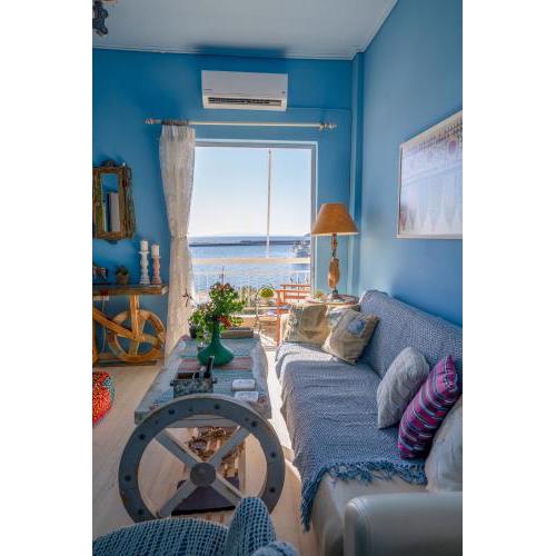 Lia's apartment's in Karystos