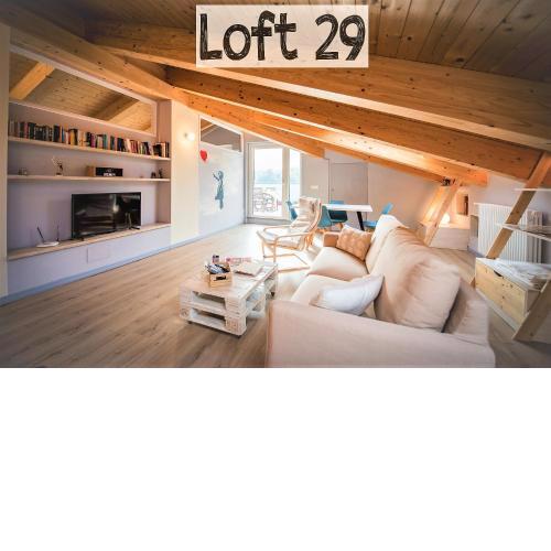 Loft 29 mansardato con ampio terrazzo