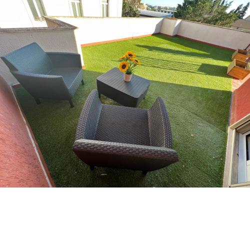loft con terrazzo a livello stazione