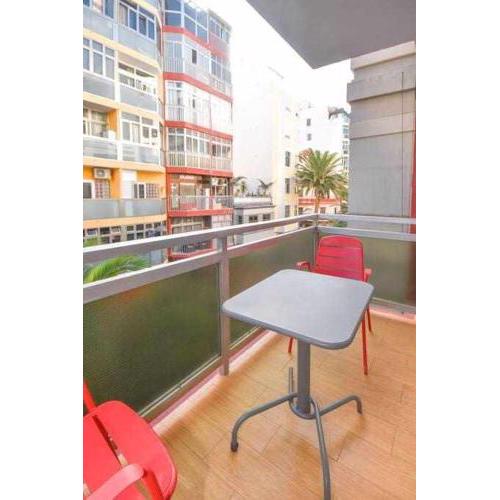 Loft en Las Palmas con encantador balcón