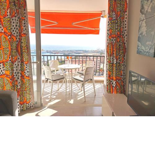 Los Cristianos Achacay Orange trees appartement vue mer panoramique