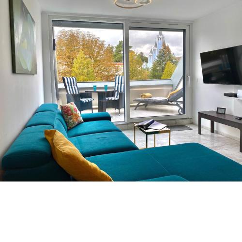 Lotusblüte Appartement in Hévíz mit Panoramaaussicht
