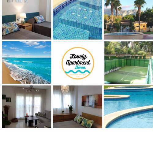 LOVELY APARTMENT DENIA, piscina, jacuzzi, pádel, parking