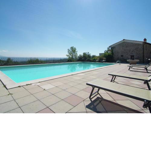 Lovely estate not far from Florence on a hill with olives trees and cypresses