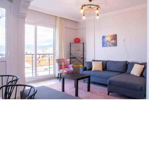 Lovely Flat in Konak with Sea View and Balcony
