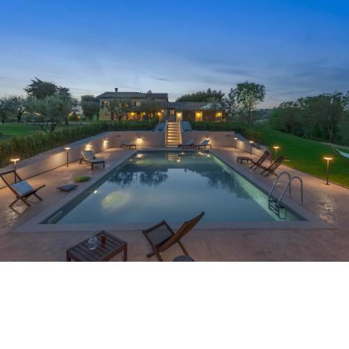 Lovely Holiday Home in San Costanzo with Swimming Pool
