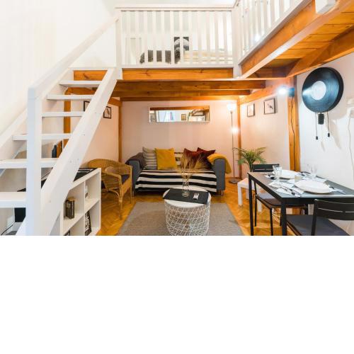 Lovely little loft studio in the heart of Budapest