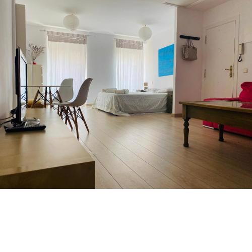 Lovely studio con balconcitos