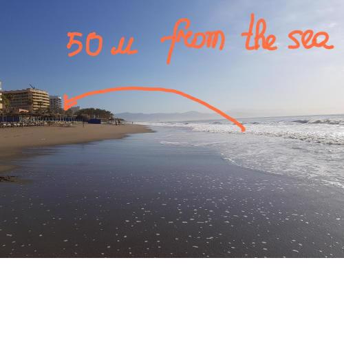Lujoso duplex en la playa con vistas al mar