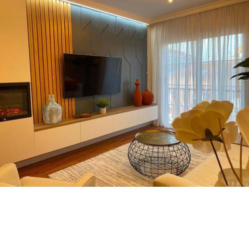 Lujoso piso con chimenea interior