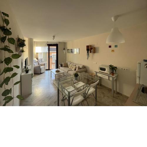 Luminoso y coqueto apartamento en Málaga