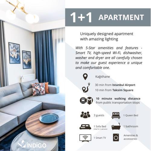 Luxurious 1bedr. apartment with amazing view