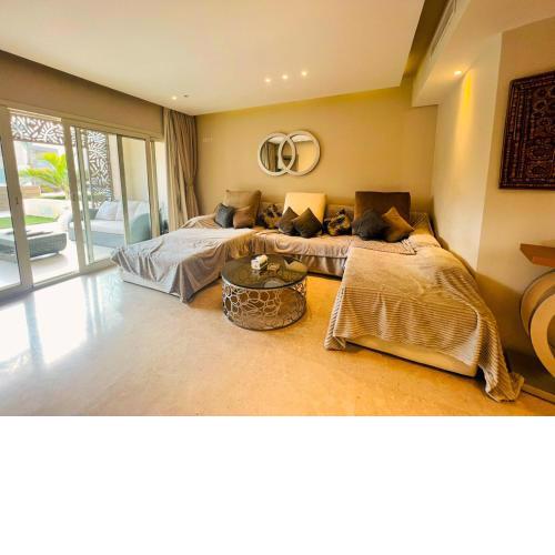 Luxurious 2BR and Nanny room & Pool and sea view in Mangroovy ElGouna