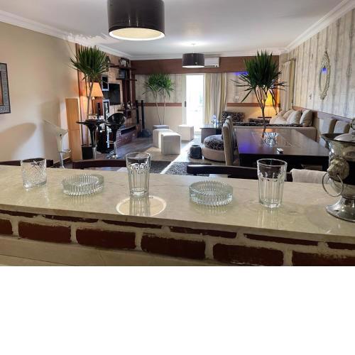 Luxurious furnished apartment in a private compound